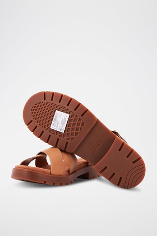 Sandales en cuir Lea - beige