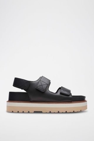 Sandales en cuir Orianna - Noir