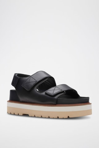 Sandales en cuir Orianna - Noir