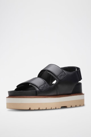 Sandales en cuir Orianna - Noir