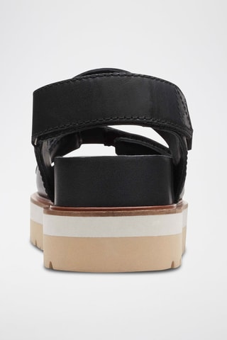 Sandales en cuir Orianna - Noir