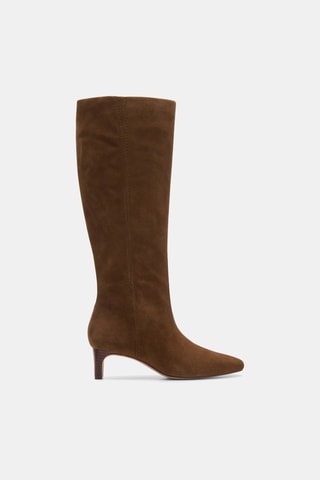 Bottes en nubuck Edina - Camel