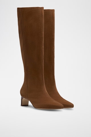 Bottes en nubuck Edina - Camel