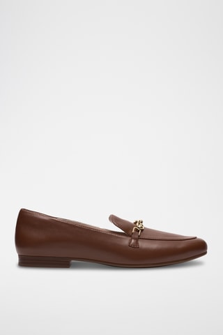 Mocassins en cuir - Marron