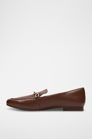 Mocassins en cuir - Marron