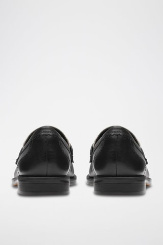 Mocassins en cuir Straven Edge - Noir