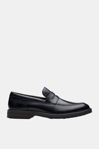 Mocassins en cuir Aldwin Step - Noir