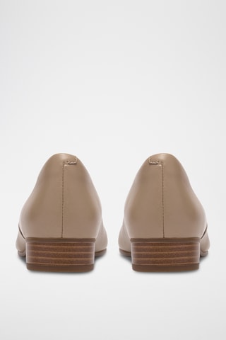 Escarpins en cuir - Taupe