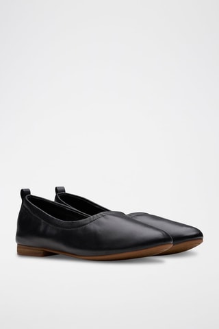 Ballerines en cuir Fawna - Noir