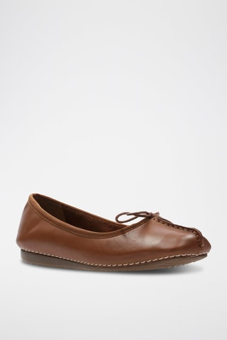 Ballerines en cuir Freckle - Marron