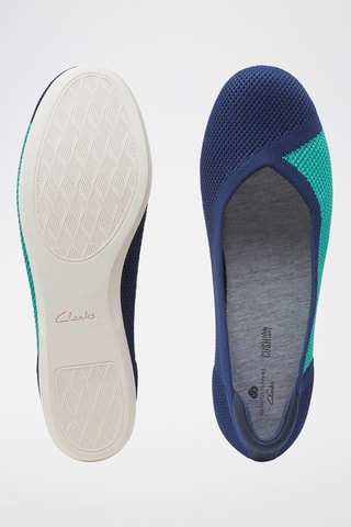 Ballerines Carly Wish - Bleu et vert d’eau