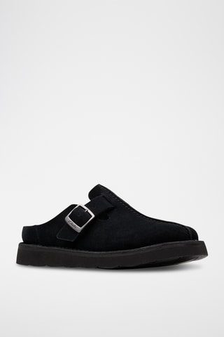 Sabots en nubuck Solsbury - Noir