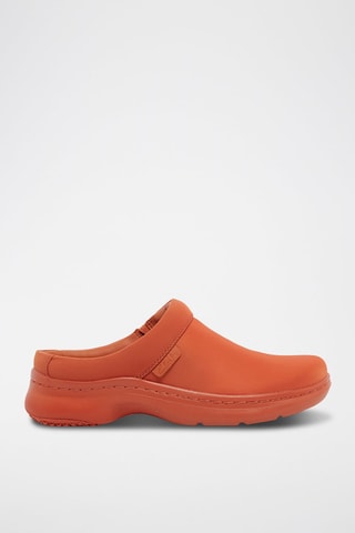Sabots en cuir Cur x Martine Rose - Orange