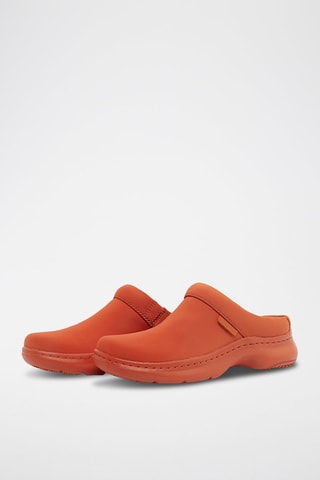 Sabots en cuir Cur x Martine Rose - Orange