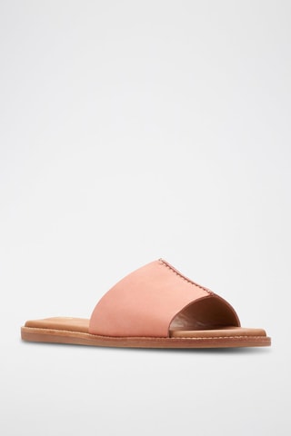 Mules en nubuck Karsea - Corail