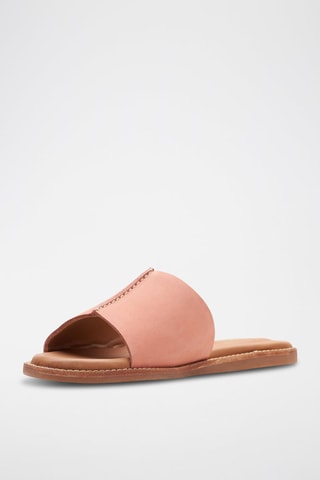 Mules en nubuck Karsea - Corail