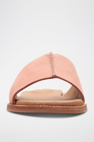 Mules en nubuck Karsea - Corail