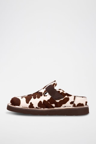 Mules en cuir Solsbury - Blanc