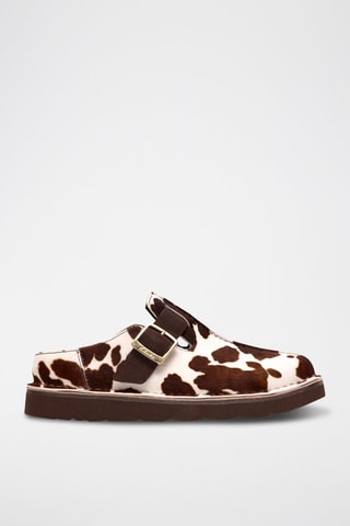 Mules en cuir Solsbury - Blanc