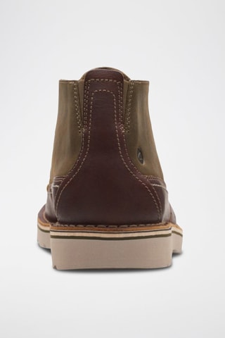 Boots en cuir Eastford - Marron foncé