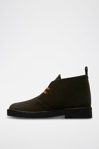 Boots en nubuck Desert - Vert foncé