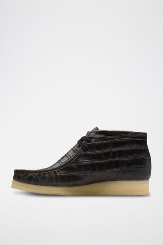 Bottines en cuir Wallabee - Noir