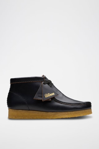 Bottines en cuir Wallabee - Noir