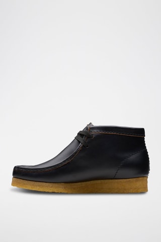 Bottines en cuir Wallabee - Noir