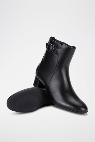 Bottines en cuir Linnae up - Noir