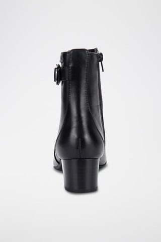 Bottines en cuir Linnae up - Noir