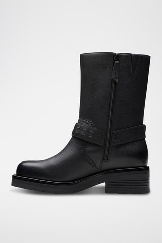 Bottines en cuir Rebelle - Noir