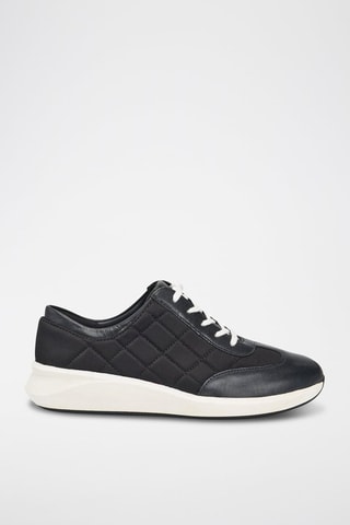 Baskets en cuir Un Rio Stitch - Noir