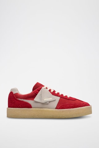 Baskets en nubuck Tor - Rouge