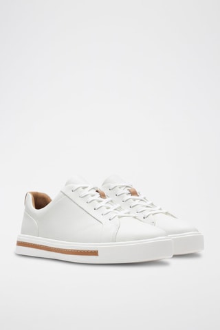 Baskets en cuir UnMaui - Blanc