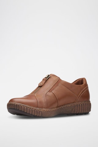 Baskets en cuir Magnolia - Marron