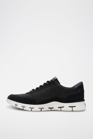 Baskets en cuir Nature X One - Noir