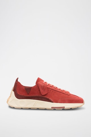 Baskets en nubuck Craft - Rouge