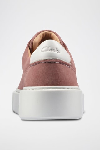 Baskets en nubuck Hero Lite - Vieux rose