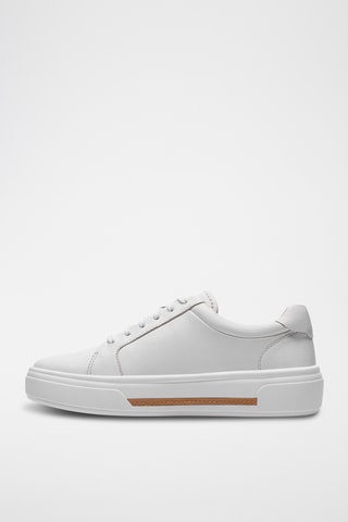 Baskets plateformes en cuir Hollyrose - Blanc