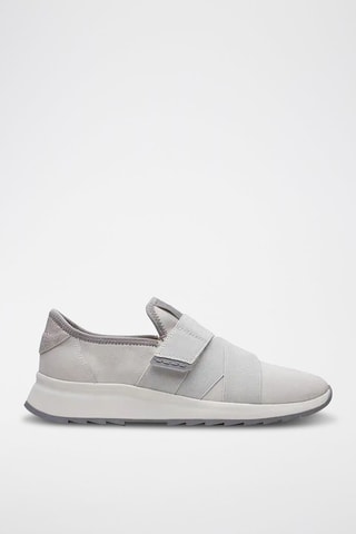 Baskets en nubuck DashLite - Gris clair