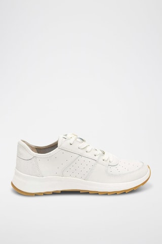 Baskets en cuir DashLite - Ecru