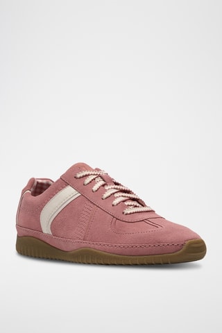 Baskets en nubuck - Rose