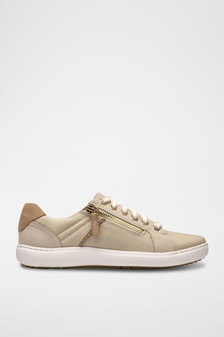 Baskets en nubuck - Beige