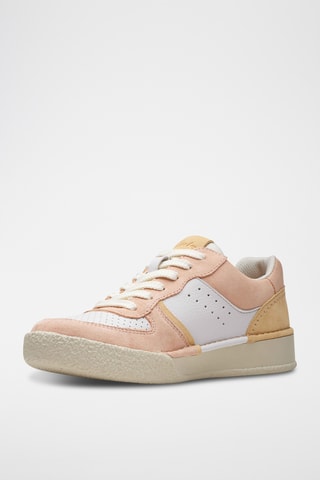 Baskets en nubuck CraftCup - Saumon