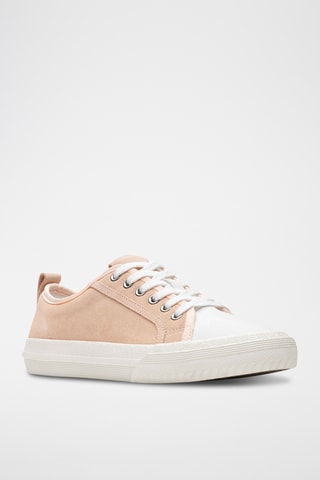 Baskets en nubuck Roxby - Saumon