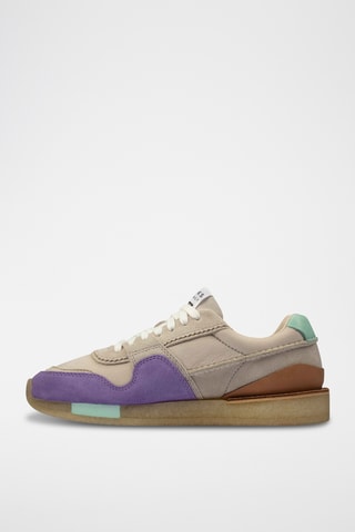 Baskets en cuir Torrun - Gris clair