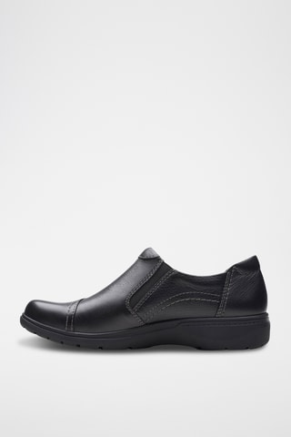 Slip-on en cuir Carleigh - Noir
