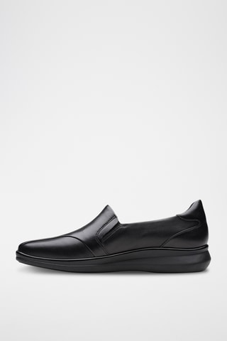 Slip-on en cuir Lynell - Noir