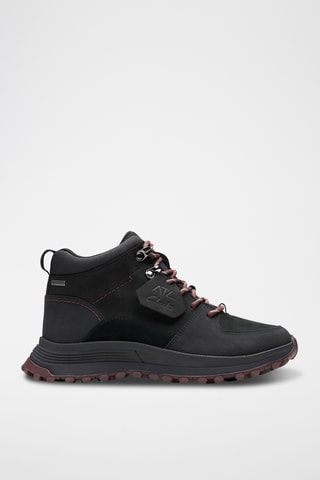 Chaussures de trekking en nubuck ATLTrekBt - Noir