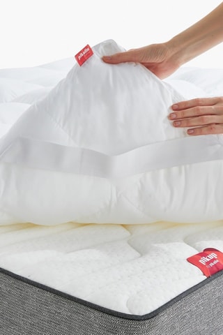 Surmatelas en fibre à triple barrière
